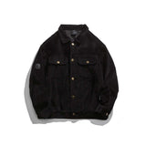 Unisex Shirts Fall Color-Blocking Jacket