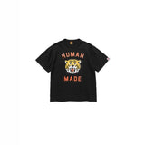 Men T-shirts human tiger head pattern print short sleeve T-shirt