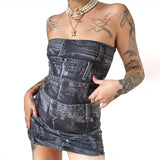 Women Dresses Spring Slim-Fitting Backless Sheath Dress