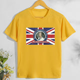 Inspired by Queen's Platinum Jubilee 2022 Elizabeth 70 Years T-shirt Printed Character Top T-shirt with Short Sleeves plus Size