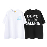 Gallery Dept T Shirts Letter Slogan Men and Women Short Sleeve
