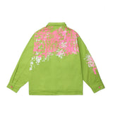 Unisex Jacket Vintage Jacket Couple Loose Casual Polo Collar Coat
