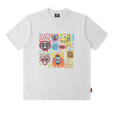 Men's T Shirt Summer Printed Short-Sleeved T-shirt for Men and Women