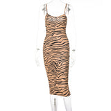 Women Dresses Spring Slim-Fitting Sling Dress