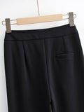 Women Sweatpants Autumn Suit Pants Slim Fit Flared Pants