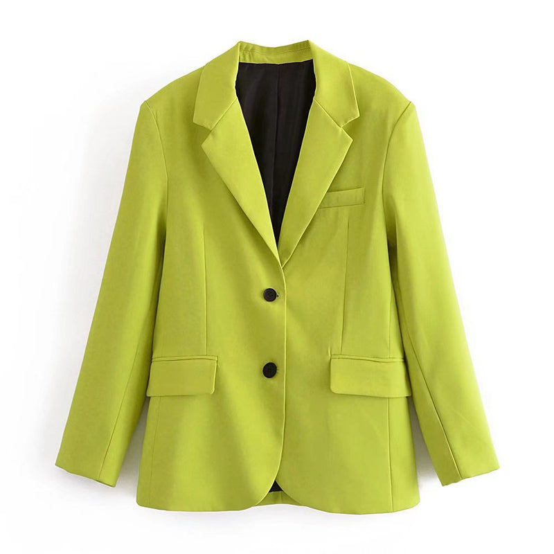 Women Suits Autumn and Winter Small Suit Single-Breasted Suit Jacket