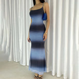 Women Dresses Autumn Sexy Long Dress Suspenders Dress