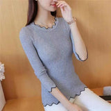 Women Knitwear Autumn and Winter round Neck Sweater