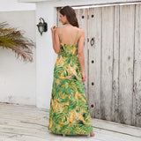 Women Date Dress Summer Bohemian Strap Dress