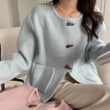 Women Knitwear Spring and Autumn Sweater Coat Loose Knitted Cardigan
