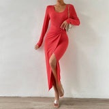 Women Dress Autumn Winter Sexy Dress