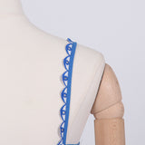 Women Dresses Summer Hollow Embroidery Long Suspender Skirt (Qymy0409)
