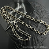 Chrome Hearts Necklace Cross Letter Necklace Vintage Men's and Women's Same