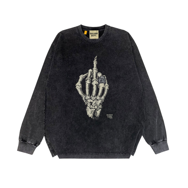 Gallery Dept Long Sleeve Shirt Vintage T Shirt Washed and Worn Vintage Long Sleeve T-shirt