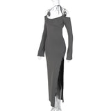 Women Dresses Autumn Sexy Backless Tube Top Dress
