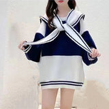 Women Knitwear Autumn Winter Retro Knitwear Sweater