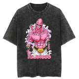 2024Men Streetwear Vintage Oversized T Shirt Japanese