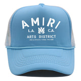 Amiri Hat Alphabet Print Shade Baseball Cap Outdoor Cap