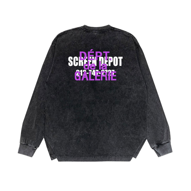Gallery Dept Long Sleeve Shirt Vintage T Shirt Washed and Worn Vintage Long Sleeve T-shirt