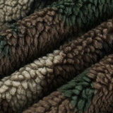 Unisex Winter Cotton Coat Camouflage Berber Fleece Cotton Coat Vintage Embroidered Cotton Jacket