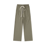 Women Sweatpants Straight-Leg Trousers Men and Women Hiphop Loose Dancing Wide-Leg Casual Pants