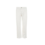 MIJKO Mens Vintage Pants Straight Ripped Split Jeans