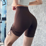 Women Yoga Sports Shorts Skinny Running Yoga Pants