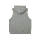 Men Hoodie Oversize Hooded Vest Sleeveless Sweater