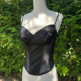Women Tops Summer Slim Fit Sexy V-neck Strap Top