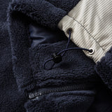 Unisex Winter Cotton Coat Winter Polar Fleece Stand-up Collar Cotton-Padded Clothes