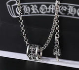 Chrome Hearts Necklace Cross Men's and Women's Collarbone Chains