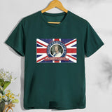 Inspired by Queen's Platinum Jubilee 2022 Elizabeth 70 Years T-shirt Printed Character Top T-shirt with Short Sleeves plus Size