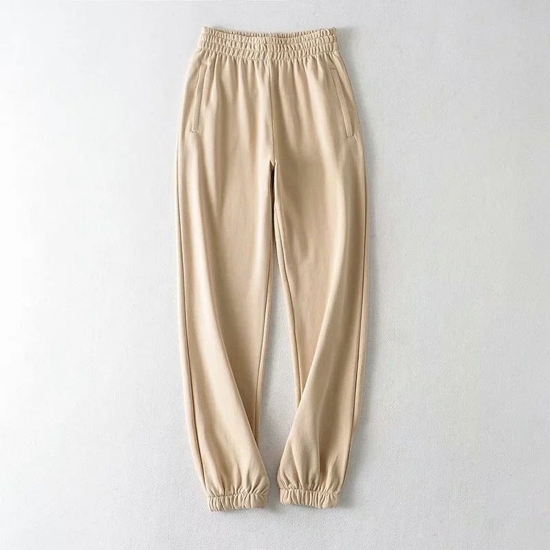 Women Sweatpants Loose Casual Sports Pants Spring and Autumn Ankle Banded Pants Sweatpants
