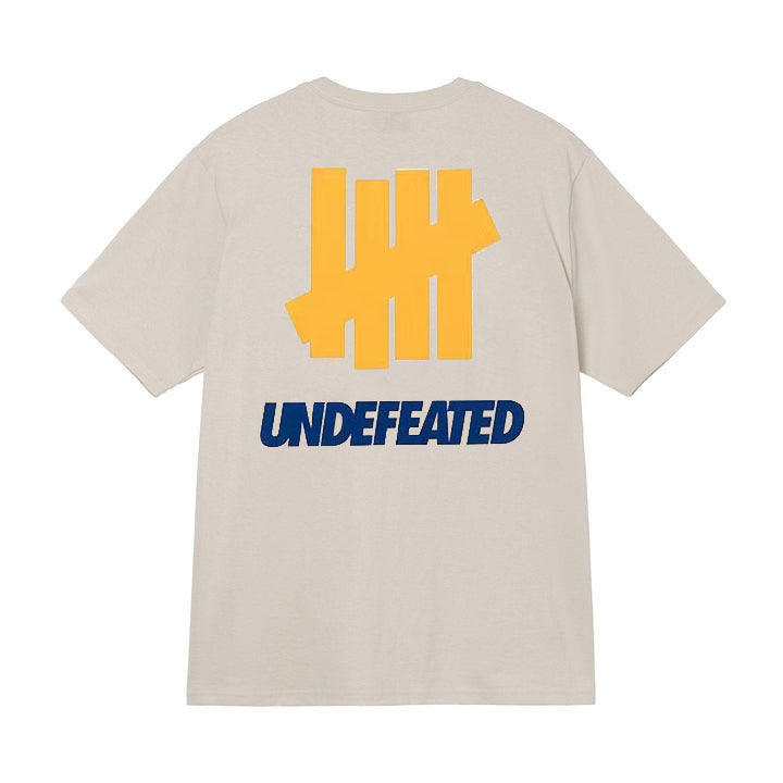 UNDEFEATED T Shirts Crew Neck Men's and Women's Loose