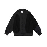 Unisex Jacket Autumn Corduroy Stitching Jacket