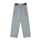 Men Sweatpants Tactical Pants Removable Leg Thin Quick-Drying Sports Trousers