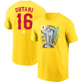 MLB T-Shirts Otani Shohei Jersey T-Shirt MLB Sports T-Shirt (Part 3)