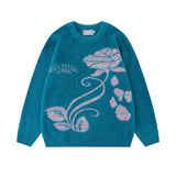 Unisex Sweater Fall Brocade Sweater