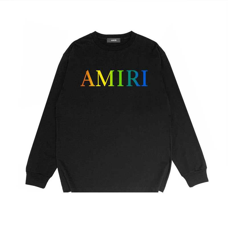 Amiri Long Sleeve Shirt Fashion Brand Long Sleeve Long-Sleeved T-shirt Blouse