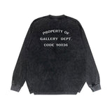 Gallery Dept Long Sleeve Shirt Vintage T Shirt Washed and Worn Vintage Long Sleeve T-shirt
