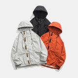 Unisex Jacket Autumn Outdoor Work Clothes Hooded Jacket