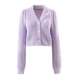 Women Sweater Knitwear Winter Knitted Women's Sweater Knitted Cardigan Loose Sweater
