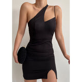 Women Dresses Summer Sexy Backless Spaghetti Straps Sheath Dress