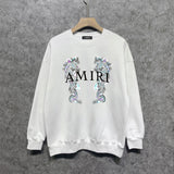 Amiri Long Sleeve Shirt Crew Sweatshirts Crew Neck Sweater
