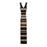 Women Dresses Summer V-neck Knitted Dress Slim Fit Sexy Dress (Xds0414)