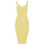 Women Dresses Bandage Dress Sleeveless Long Dress (Ont0408)