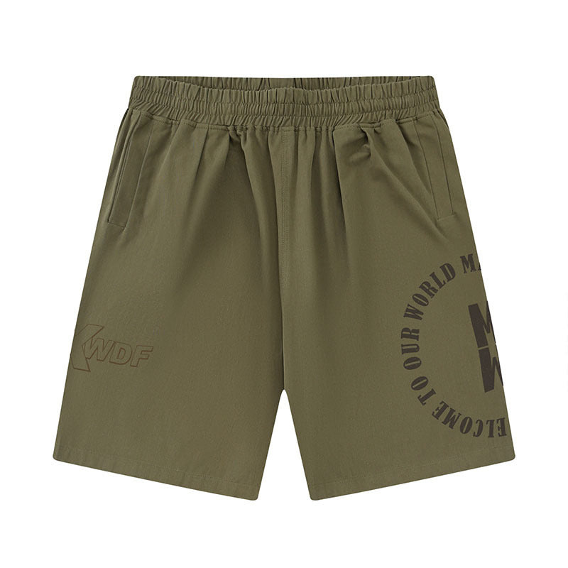 Men Shorts Hiphop Casual Shorts Oversize Workwear Shorts