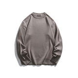 Unisex Winter Cotton Coat Knitwear Vintage Mock Neck Sweater