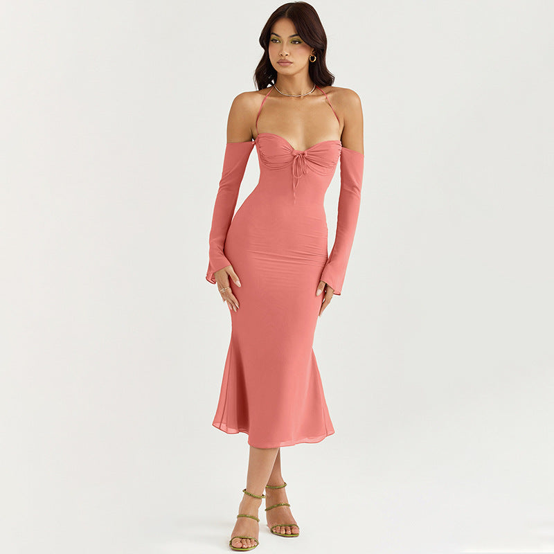 Women Dresses Spring Sling Dress Long Dress