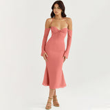 Women Dresses Spring Sling Dress Long Dress